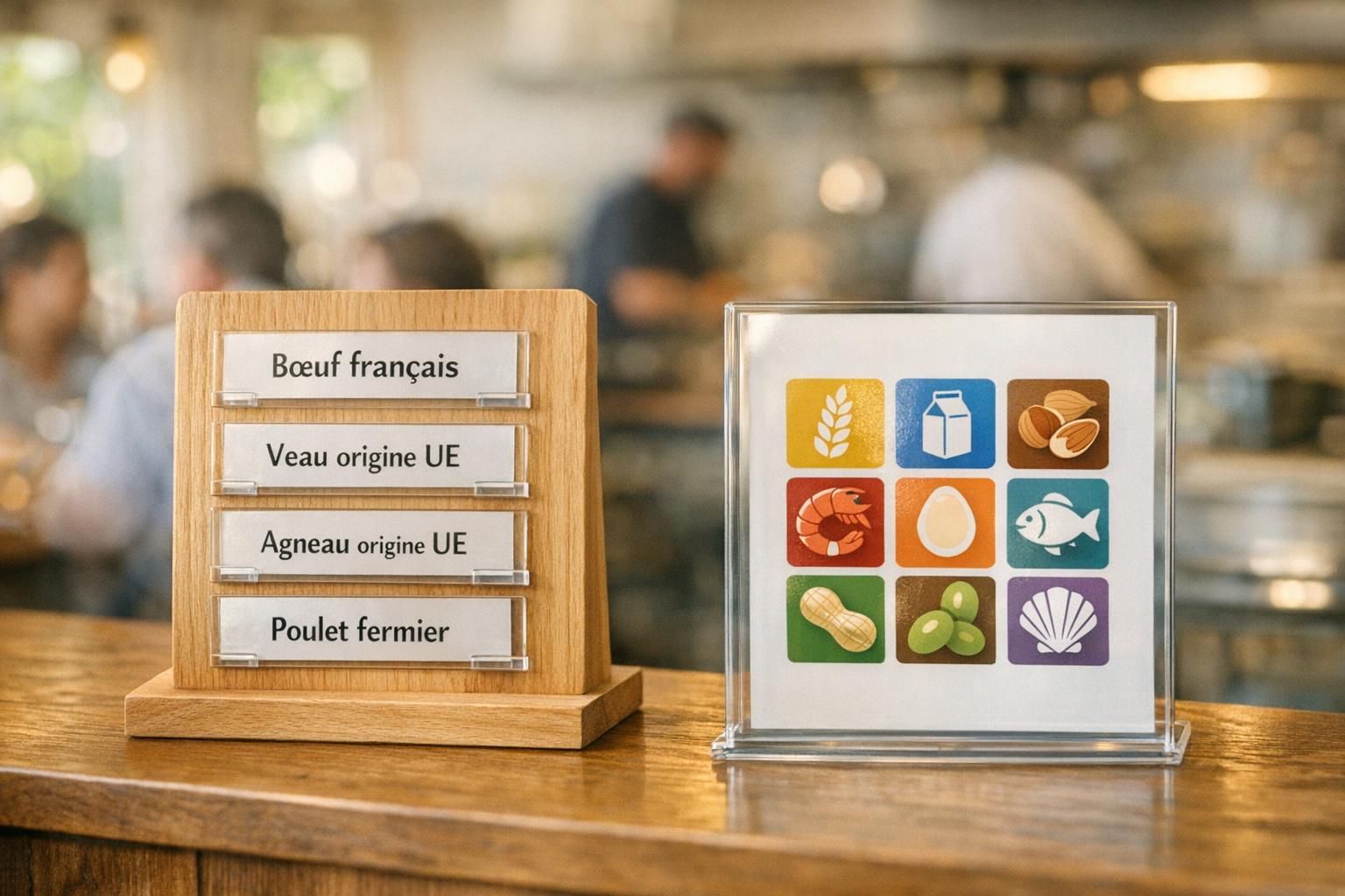 découvrez les obligations légales sur l'affichage des allergènes et l'origine des viandes au restaurant pour garantir transparence et sécurité alimentaire aux clients.