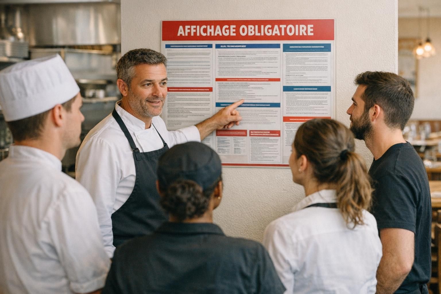 découvrez les affichages obligatoires que tout employeur en restauration doit afficher pour informer ses salariés conformément à la législation en vigueur.