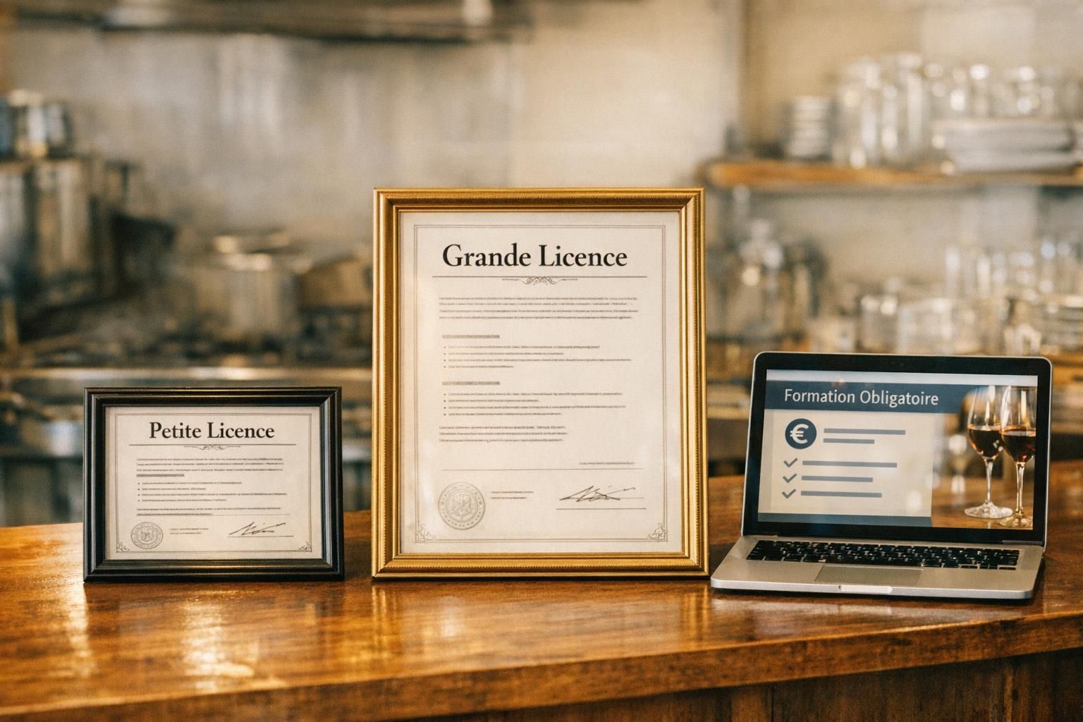 découvrez les coûts des licences de restaurant, incluant la petite licence, la grande licence, ainsi que les tarifs des formations nécessaires pour les obtenir.