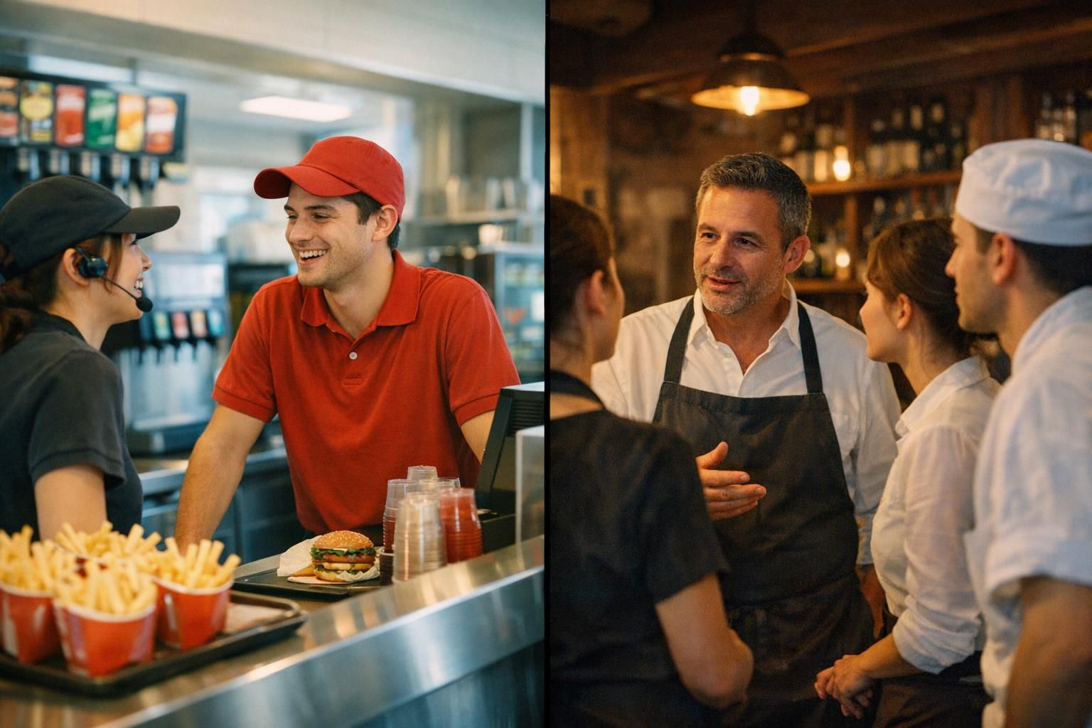 découvrez les différences essentielles entre la convention collective de la restauration rapide et celle de la restauration traditionnelle, et ce que cela implique pour les employeurs en termes de règles et obligations.
