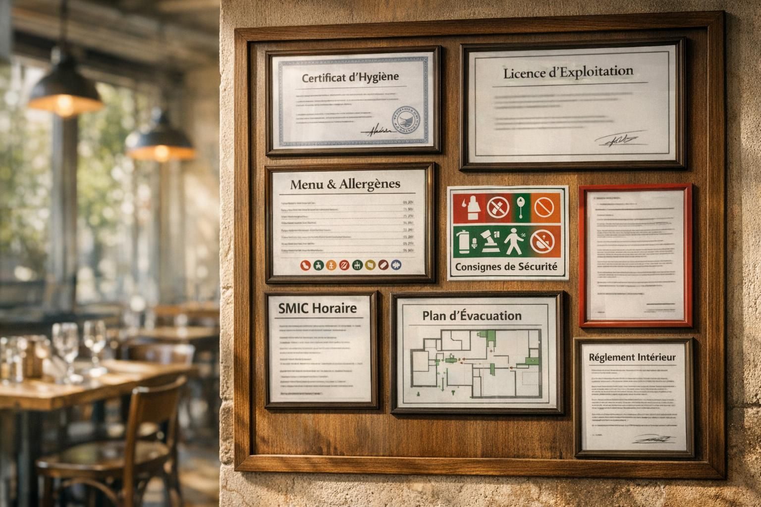 découvrez la liste complète des affichages obligatoires dans un restaurant pour être en conformité avec la réglementation en vigueur.